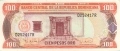 Dominican Republic 100 Pesos Oro, 1995